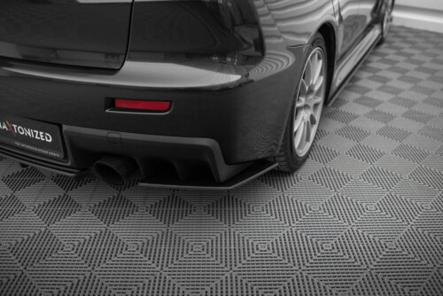 Maxton Street Pro rear side splitters for Mitsubishi Lancer EVO X