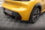 Maxton rear side splitters for Peugeot 208 GT Mk2