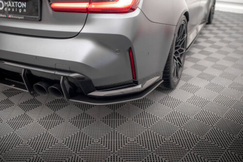 Maxton rear side splitters V.1 for BMW M3 Sedan / Touring G80 / G81