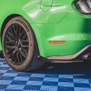 Maxton stražnji bočni difuzori V.1 + Flaps za Ford Mustang GT Mk6 Facelift