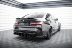 Maxton rear side splitters V.2 for BMW M3 Sedan / Touring G80 / G81