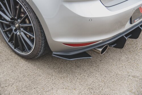 Maxton rear side splitters V.2 for VW Golf 7 GTI
