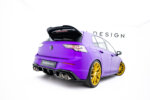 Maxton rear side splitters V.2 for Volkswagen Golf R Hatchback Mk8 / Mk8 Facelift