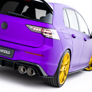 Maxton stražnji bočni difuzori V.2 za Volkswagen Golf R Hatchback Mk8 / Mk8 Facelift