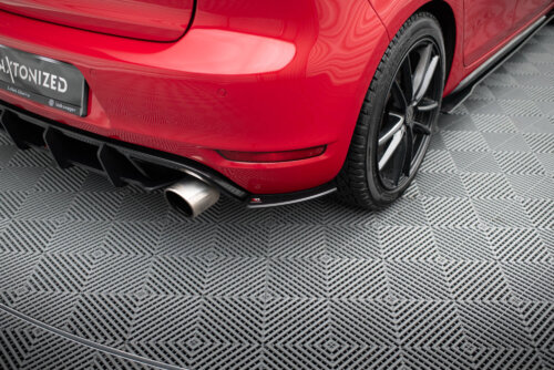 Maxton rear side splitters for Volkswagen Golf GTI Mk6