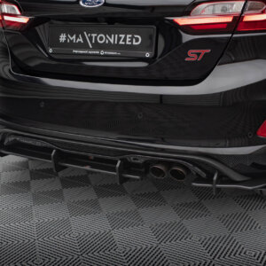 Maxton Street Pro stražnji difuzor + Flaps za Ford Fiesta Mk8 ST
