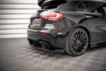 Maxton Street Pro rear diffuser + Flaps for Mercedes A35 AMG Hatchback Aero Pack W177