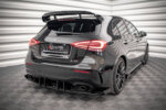 Maxton Street Pro rear diffuser + Flaps for Mercedes A35 AMG Hatchback Aero Pack W177