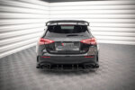 Maxton Street Pro rear diffuser + Flaps for Mercedes A35 AMG Hatchback Aero Pack W177