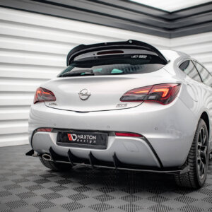 Maxton Street Pro stražnji difuzor + Flaps za Opel Astra GTC OPC-Line J