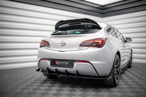 Maxton Street Pro rear diffuser + Flaps for Opel Astra GTC OPC-Line J