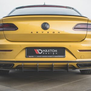 Maxton Street Pro stražnji difuzor + Flaps za Volkswagen Arteon R-Line Sedan / Shooting Brake Mk1