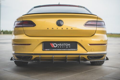 Maxton Street Pro rear diffuser + Flaps for Volkswagen Arteon R-Line Sedan / Shooting Brake Mk1