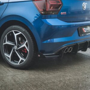 Maxton Street Pro stražnji difuzor + Flaps za Volkswagen Polo GTI Mk6