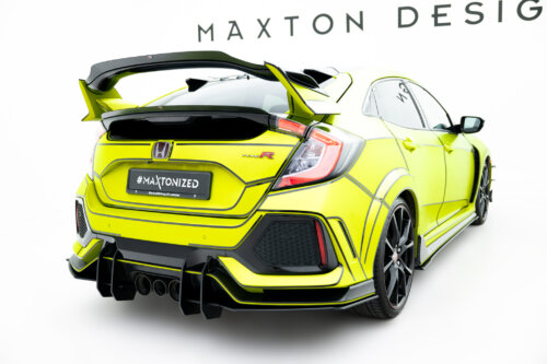 Maxton Street Pro stražnji difuzor V.2 za Honda Civic Type-R Mk10 / Mk10 Facelift