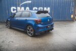Maxton Street Pro rear diffuser for Volkswagen Polo GTI Mk6