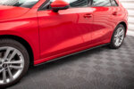 Maxton Street Pro side skirt diffusers for Audi A3 8Y