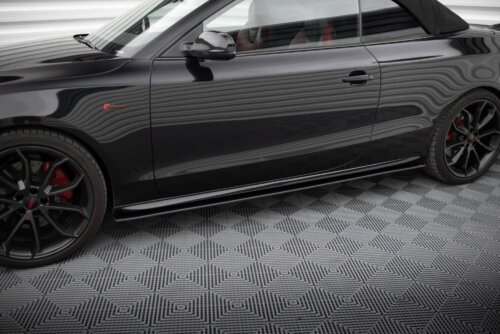 Maxton Street Pro bočni produžeci za Audi A5 / A5 S-Line / S5 Coupe / Cabrio 8T / 8T Facelift