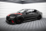 Maxton Street Pro side skirt diffusers for Audi A7 RS7 Look C7