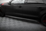 Maxton Street Pro side skirt diffusers for Audi A7 RS7 Look C7