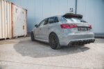 Maxton Street Pro side skirt diffusers for Audi RS3 8V Sportback