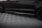 Maxton Street Pro side skirt diffusers for Audi RS3 Sedan 8V Facelift