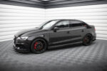 Maxton Street Pro side skirt diffusers for Audi RS3 Sedan 8V Facelift