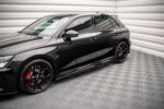 Maxton Street Pro side skirt diffusers for Audi RS3 Sportback 8Y