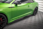 Maxton Street Pro side skirt diffusers for Audi RS5 Coupe F5 Facelift