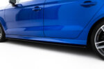 Maxton Street Pro side skirt diffusers for Audi S3 / A3 S-Line Sedan 8V