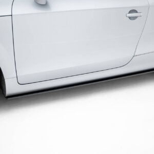 Maxton Street Pro side skirt diffusers for Audi TT S / TT S-Line 8J Facelift