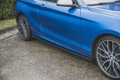Maxton Street Pro side skirt diffusers for BMW 1 F21 M135i / M140i / M-Pack