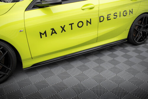 Maxton Street Pro side skirt diffusers for BMW 1 M-Pack / M135i / 128ti F40