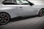 Maxton Street Pro side skirt diffusers for BMW 2 Coupe M-Pack / M240i G42