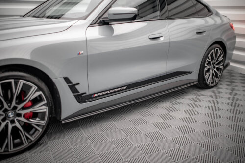 Maxton Street Pro side skirt diffusers for BMW 4 Gran Coupe M-Pack G26