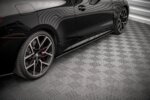 Maxton Street Pro side skirt diffusers for BMW 4 M-Pack / M440i G22 / G23 / G22 Facelift / G23 Facelift
