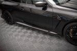 Maxton Street Pro side skirt diffusers for BMW M4 G82