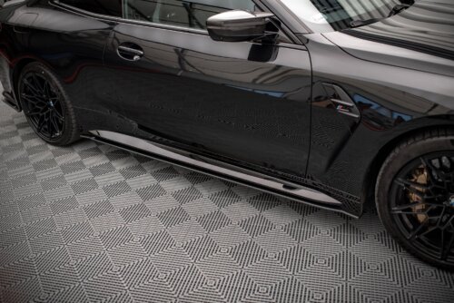 Maxton Street Pro side skirt diffusers for BMW M4 G82
