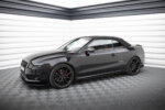 Maxton Street Pro side skirt diffusers + Flaps for Audi A5 / A5 S-Line / S5 Coupe / Cabrio 8T / 8T Facelift