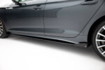 Maxton Street Pro side skirt diffusers + Flaps for Audi A5 Sportback F5 Facelift