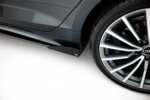 Maxton Street Pro side skirt diffusers + Flaps for Audi A5 Sportback F5 Facelift