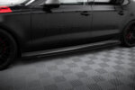 Maxton Street Pro side skirt diffusers + Flaps for Audi A7 RS7 Look C7