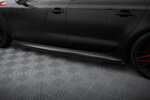 Maxton Street Pro side skirt diffusers + Flaps for Audi A7 RS7 Look C7