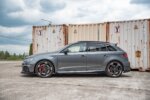 Maxton Street Pro side skirt diffusers + Flaps for Audi RS3 8V Sportback