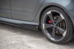 Maxton Street Pro side skirt diffusers + Flaps for Audi RS3 8V Sportback
