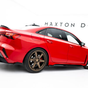 Maxton Street Pro side skirt diffusers + Flaps for Audi RS3 Sedan 8Y Facelift