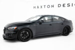Maxton Street Pro side skirt diffusers + Flaps for Audi RS5 Sportback F5