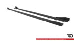 Maxton Street Pro side skirt diffusers + Flaps for Audi S3 / A3 S-Line Sedan 8V