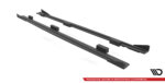 Maxton Street Pro side skirt diffusers + Flaps for Audi S3 / A3 S-Line Sportback 8V Facelift