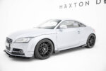 Maxton Street Pro side skirt diffusers + Flaps for Audi TT S / TT S-Line 8J Facelift